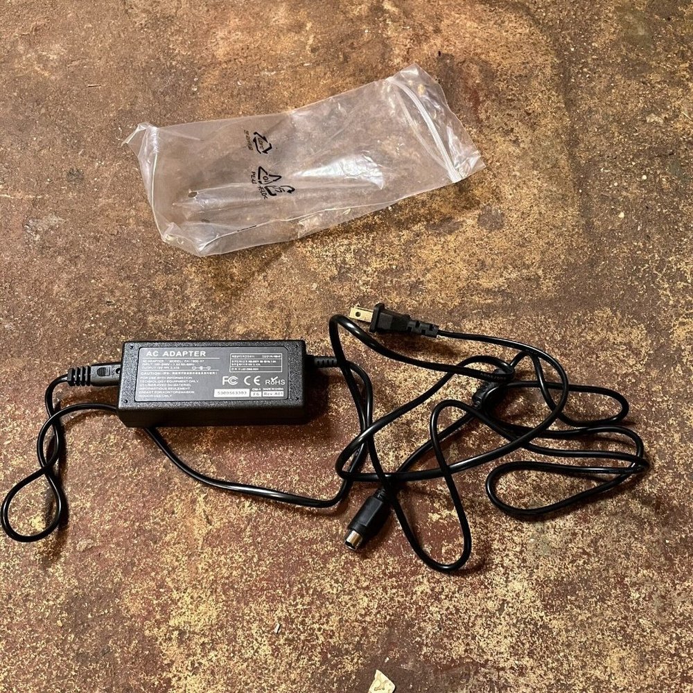 4-Pin AC - DC Adapter Power Supply Cord Charger Rohs